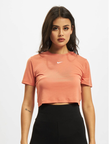 Nike / t-shirt Essentials Slim Crp Lbr in oranje