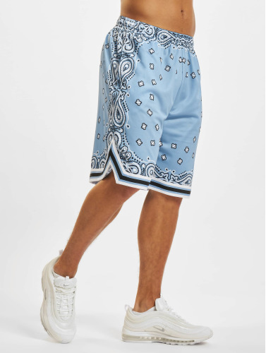 Karl Kani / shorts Serif Paisley Mesh in blauw