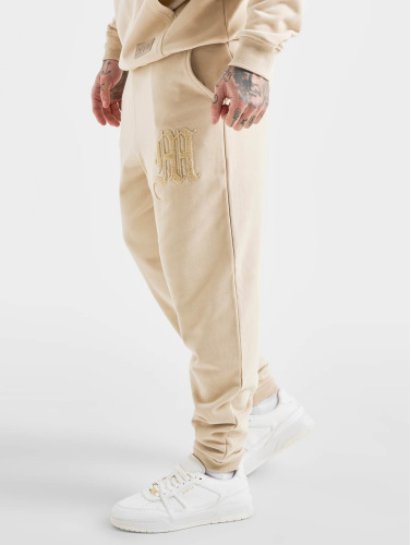 Sik Silk / joggingbroek Logo in beige