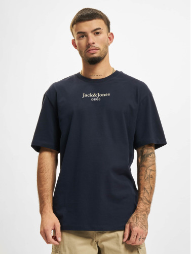 Jack & Jones T-shirt Jorfirefly Branding Ss Tee Crew Nec 12210080 Navy Blazer Mannen Maat - XL