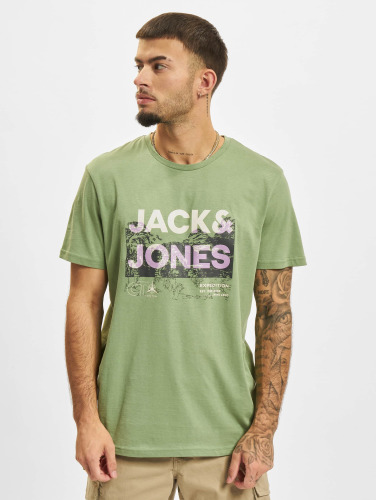 JACK&JONES JCOTREK LOGO TEE SS CREW NECK LN Heren T-shirt - Maat L