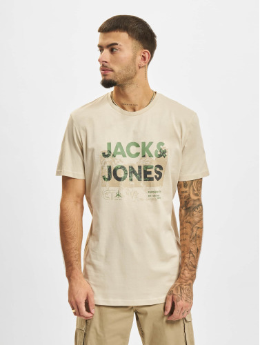 JACK&JONES JCOTREK LOGO TEE SS CREW NECK LN Heren T-shirt - Maat S