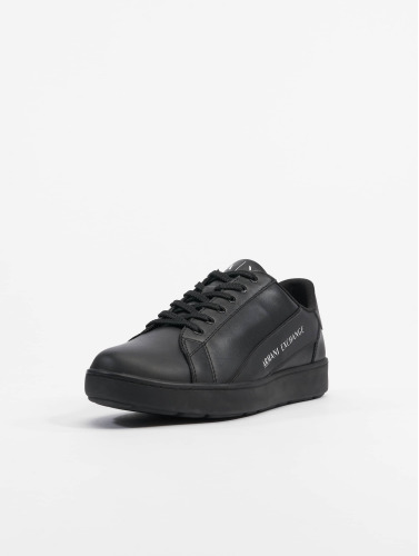 Armani / sneaker Basic in zwart