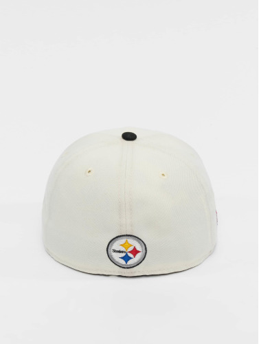 New Era / Fitted Cap NFL22 Sideline 59Fifty Pittsburgh Steelers in wit