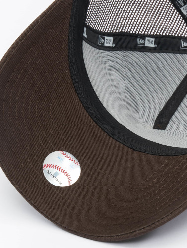 New Era Essential New York Yankees League Trucker Cap 60284919, Mannen, Bruin, Pet, maat: OSFM