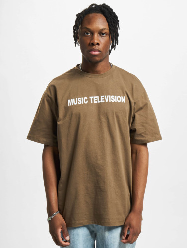 Only & Sons / t-shirt MTV in bruin