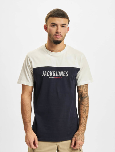 JACK & JONES JJEDAN BLOCKING TEE SS O-NECK NOOS Heren T-shirt - Maat S