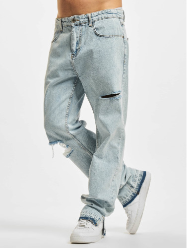 2Y Premium / Straight fit jeans Enzo in blauw