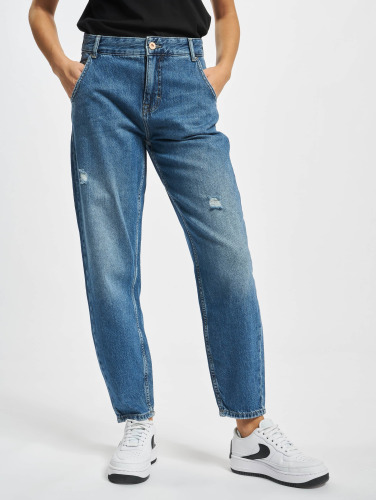 Only / Carrot jeans Troy Hw Carrot Ankle Dot311 in blauw