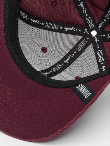 Djinns / snapback cap Cord Mountains in rood