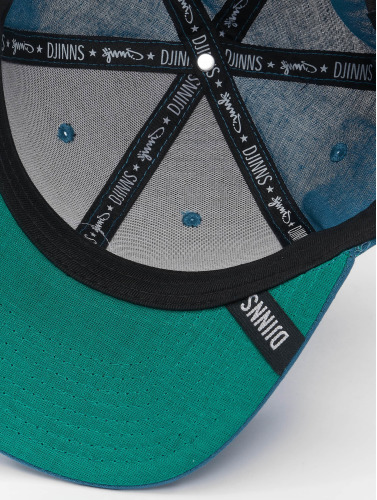 Djinns / snapback cap Linen in blauw