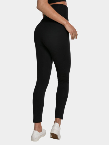 Urban Classics / Legging Ladies High Waist Jersey 2-Pack in zwart