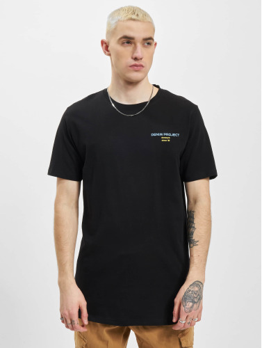 Denim Project / t-shirt Dplogo Color Details in zwart