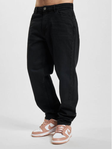 Denim Project / Straight fit jeans Dpchicago Tapered Recycled in zwart