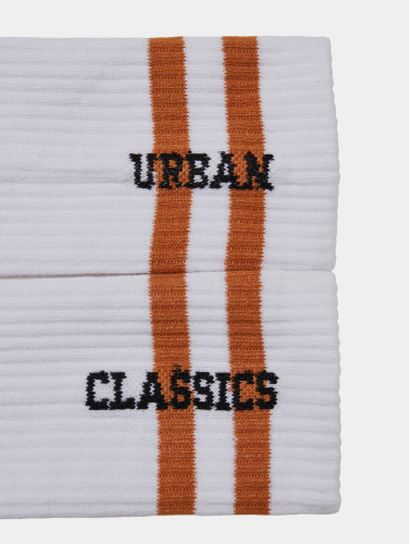 Urban Classics / Sokken Logo 5-Pack in wit