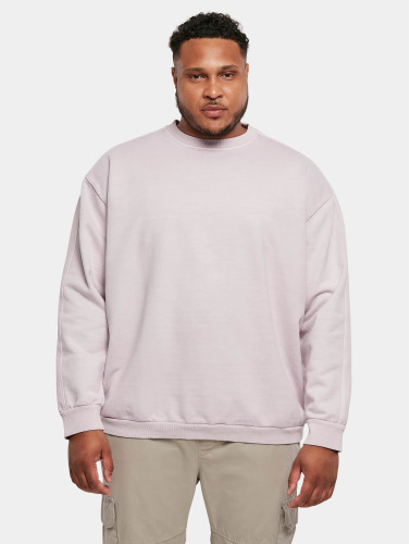 Urban Classics Crewneck sweater/trui -S- Heavy Terry Garment Dye Pastelpaars