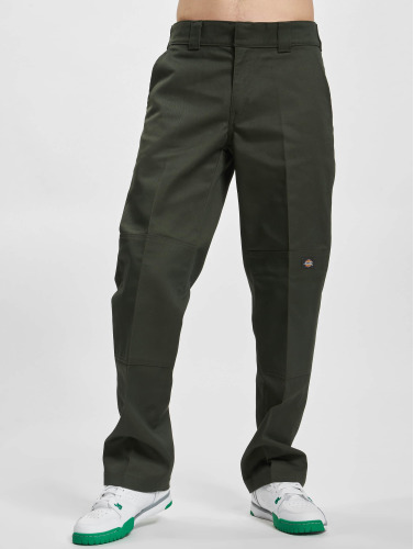 Dickies / Chino Slim Straight Double Knee Rec in olijfgroen