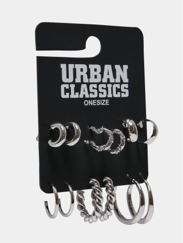 Urban Classics / Overige Small Hoop in zilver