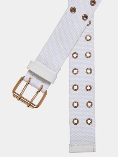 Urban Classics / riem Polyester Eyelet in wit