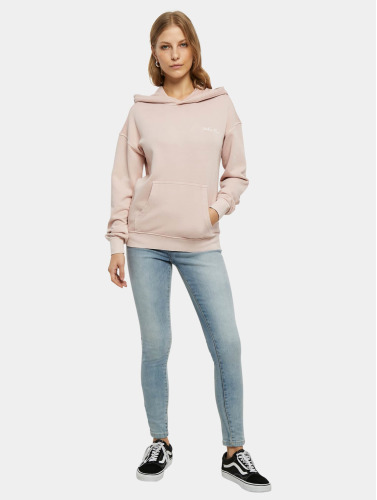 Urban Classics Hoodie/trui -S- Small Embroidery Terry Roze