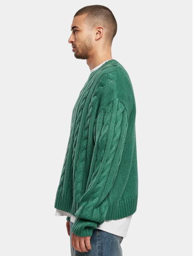 Urban Classics Sweater/trui -3XL- Boxy Groen