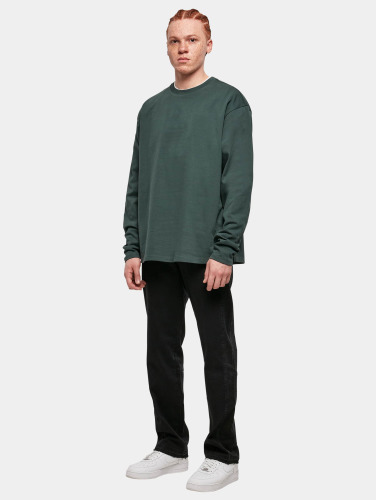 Urban Classics Longsleeve shirt -5XL- Ultra Heavy Oversized Groen