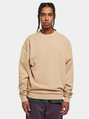 Urban Classics Crewneck sweater/trui -L- Ultra Heavy Beige