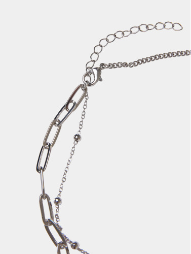 Urban Classics / Overige Jupiter Pearl Various Chain in zilver