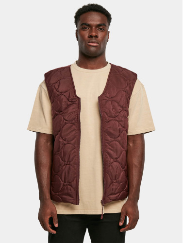 Urban Classics Mouwloos jacket -5XL- Zipped Gilet Rood