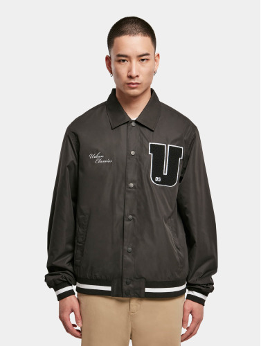 Urban Classics College jacket -3XL- Sports Zwart