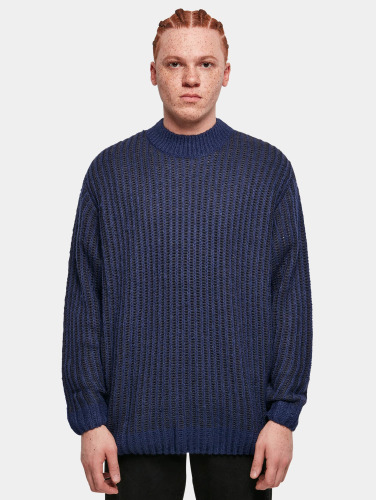 Urban Classics Sweater/trui -XL- Oversized Two Tone Donkerblauw
