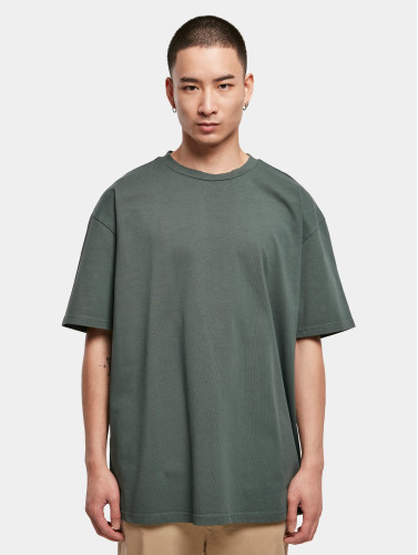 Urban Classics Heren Tshirt -XL- Oversized Inside Out Groen
