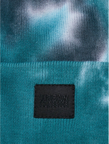 Urban Classics Kinder beanie -S/M- Tie Dye Grijs/Blauw