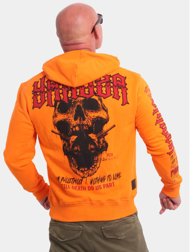 Yakuza / Hoody Bulletproof in oranje