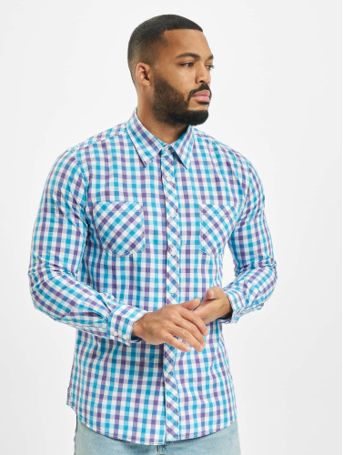 Urban Classics / overhemd Tricolor Big Checked in paars