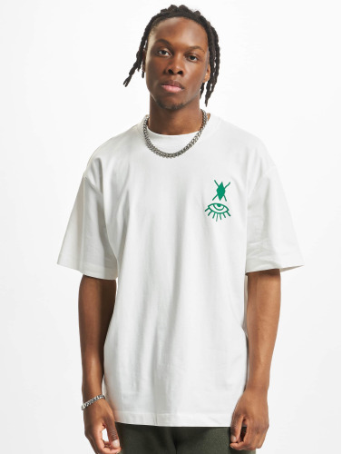 Only & Sons / t-shirt Fred Symbol Print in wit