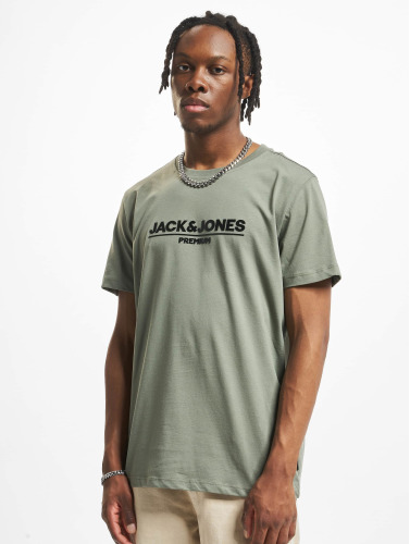 Jack & Jones / t-shirt Blajadon Branding in groen