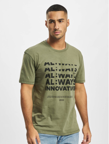 Jack & Jones / t-shirt Sustain in olijfgroen