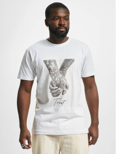 Mister Tee / t-shirt Trust 2.0 in wit