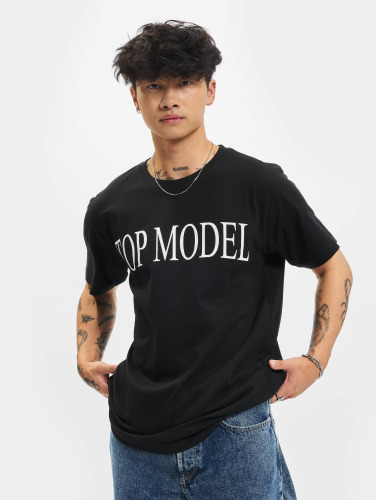 Mister Tee Heren Tshirt -M- Top Model Zwart