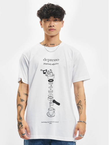 Urban Classics Heren Tshirt -XL- Depresso Wit