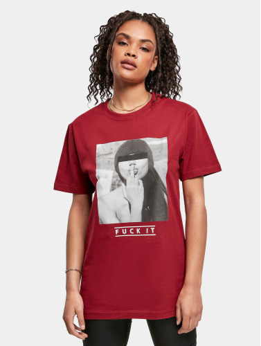 Mister Tee / t-shirt Ladies FKIT in rood