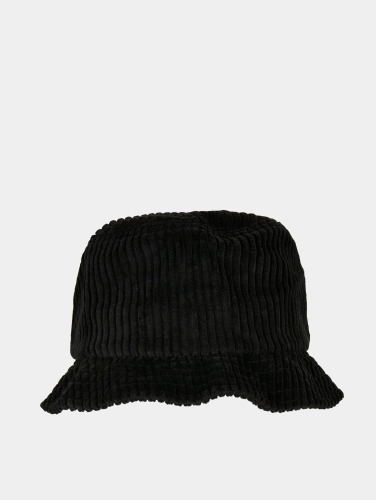 Flexfit Bucket hat / Vissershoed Big Corduroy Zwart