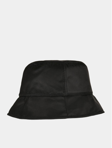 Flexfit Bucket hat / Vissershoed Nylon Sherpa reversible Zwart/Wit
