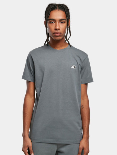 Starter Black Label Heren Tshirt -XL- Essential Jersey Grijs