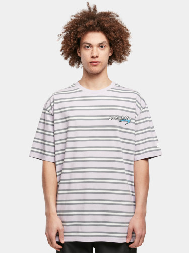 Starter Black Label Heren Tshirt -XL- Look for the Star Striped Oversize Multicolours