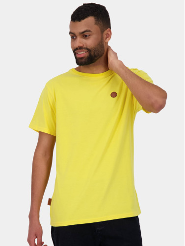Alife & Kickin / t-shirt Maddox in geel
