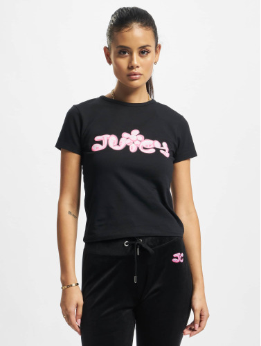Juicy Couture / t-shirt Juicy Bubble in zwart