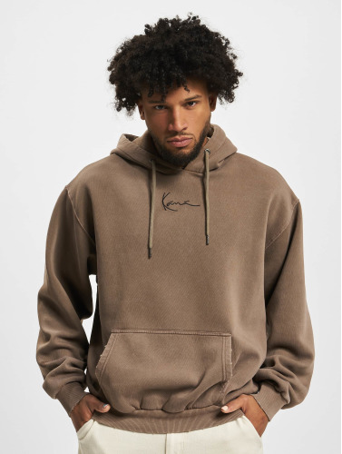 Karl Kani / Hoody Small Signature Destroyed in bruin