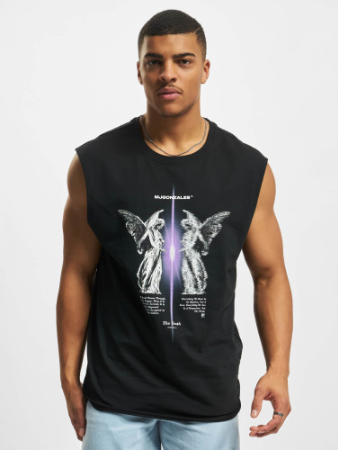 MJ Gonzales / t-shirt The Truth V.1 Sleeveless in zwart